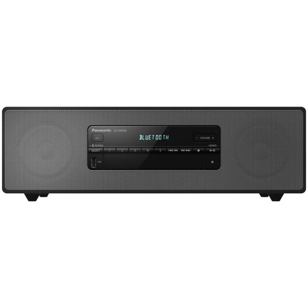 Panasonic SC-DM504EG-K stereo uređaj DAB+, cd, ukw, Bluetooth, USB, aux, 2 x 20 W crna slika
