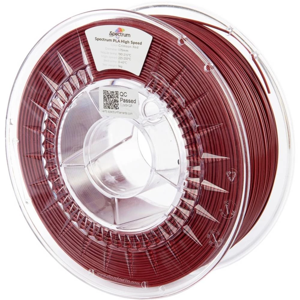 Spectrum Filaments 81055 PLA High Speed 3D pisač filament PLA filament velike brzine, visoka krutost, visoka vlačna čvrs slika