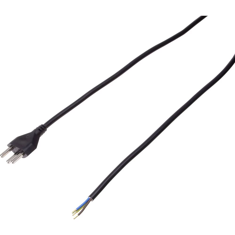 Max Hauri 114374 struja kabel za napajanje  crna 3.00 m slika