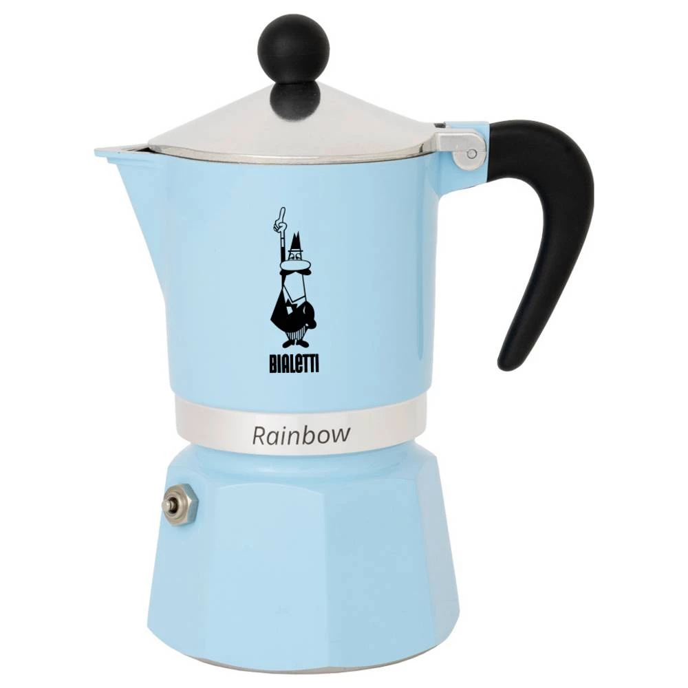 Bialetti Bialetti RAINBOW 3TZ hellblau aparat za espresso plava boja slika