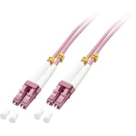 LINDY 46344 Glasfaser svjetlovodi priključni kabel [1x muški konektor LC - 1x muški konektor LC] 50/125 µ Multimode OM4 10.00 m