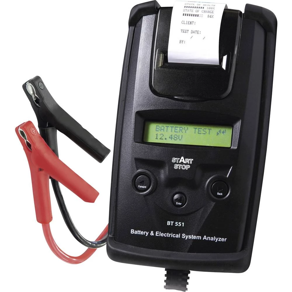 Auto akumulator ispitivač, Uređaj za nadzor baterija BT 551 DHC &ndash; START/STOP GYS slika