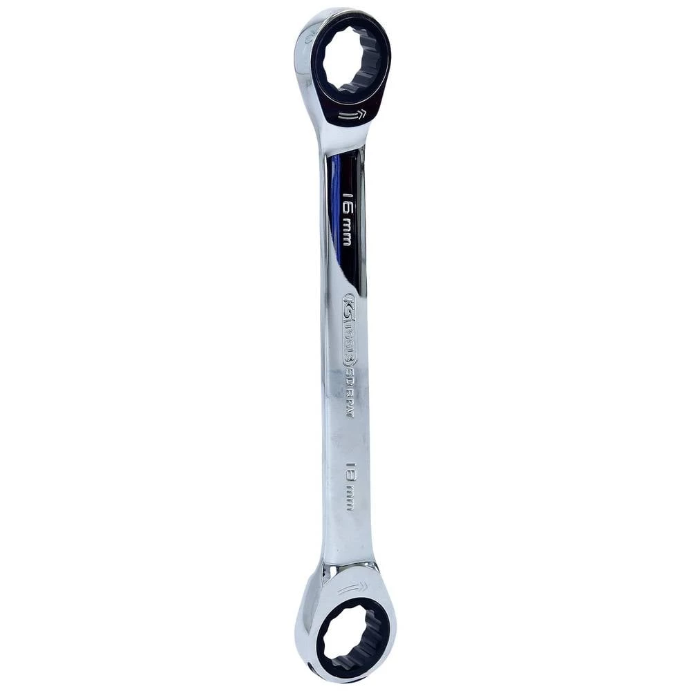 KS Tools 5034506 503.4506 dupli prstenasti ključ Veličina ključa (metrička) (naslov) 16 - 18 mm slika