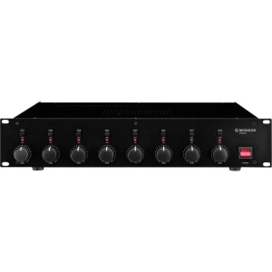 Monacor STA-850D PA pojačalo RMS snage pa kanalu na 4 ohma: 50 W slika