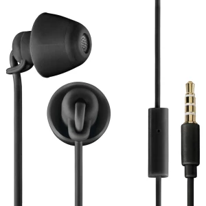 Naglavne slušalice Thomson EAR3008BK Piccolino U ušima Slušalice s mikrofonom, Kontrola glasnoće Crna slika