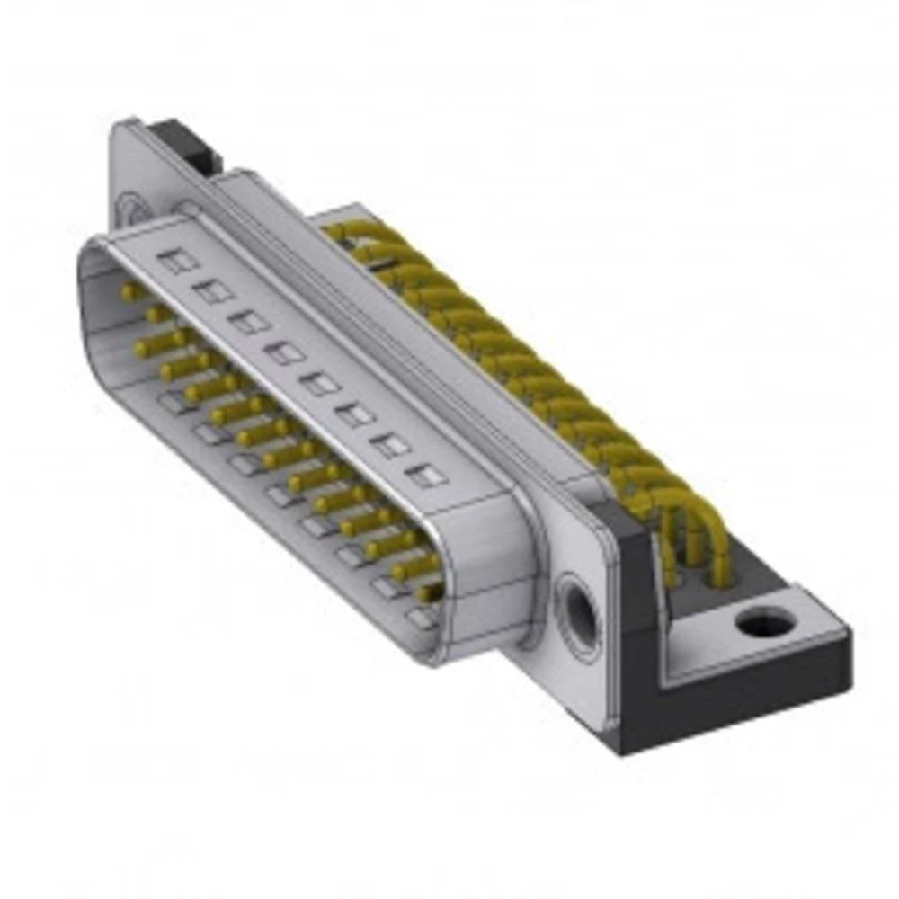 D-SUB utikač 90 ° Broj polova: 25 Lem, Pinovi DELTRON SWISS 1 ST slika