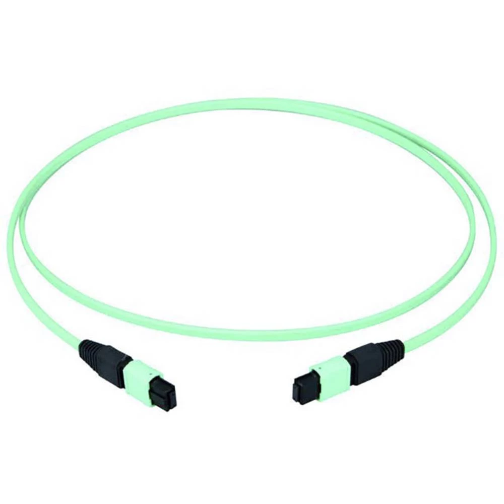 Staklena vlakna Svjetlovodi Priključni kabel 50/125 &micro; Multimode OM3 15 m Telegärtner slika