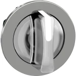 Schneider Electric ZB4FK1313 prednji element za biračku sklopku plosnat (Ø) 30.5 mm  krom boja, bijela 1 St.