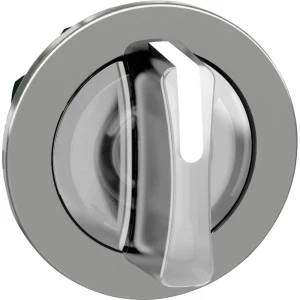 Schneider Electric ZB4FK1313 prednji element za biračku sklopku plosnat (Ø) 30.5 mm  krom boja, bijela 1 St. slika