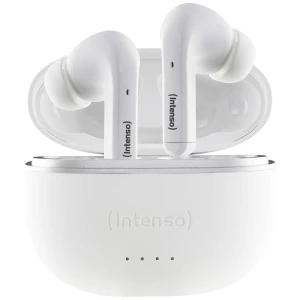 Intenso T302A In Ear Headset Bluetooth® stereo bijela poništavanje buke indikator napunjenosti baterije, slušalice s mikrofonom, kutija za punjenje, kontrola na dodir slika