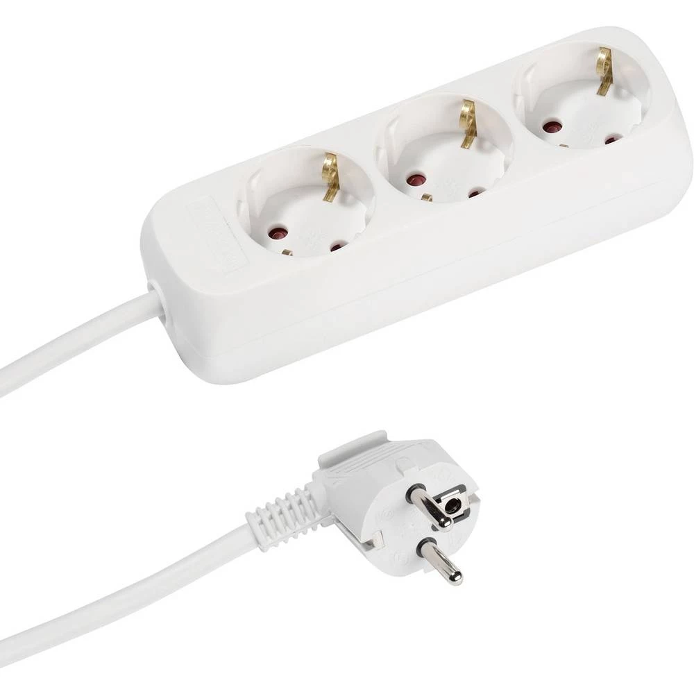 Vivanco VVELSTR3USCHW letva s utičnicama bijela 1 kom. slika