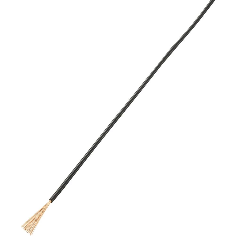 Pletenica LiFY 1 x 0.05 mm&sup2; Smeđa boja TRU COMPONENTS 1567783 50 m slika