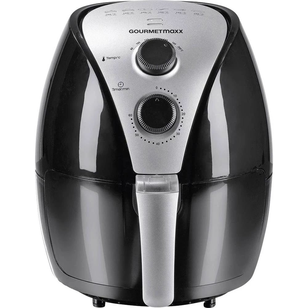 Friteza na vrući zrak Funkcija tajmer GourmetMaxx 01361 Crna slika