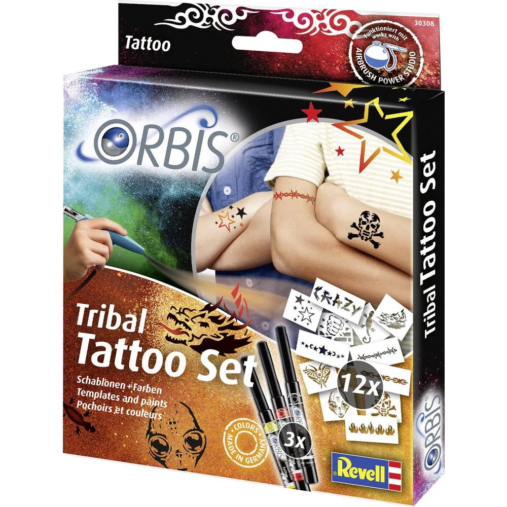 Orbis Komplet plemenskih tetovaža 30308 Tattoo Set für Jungen slika