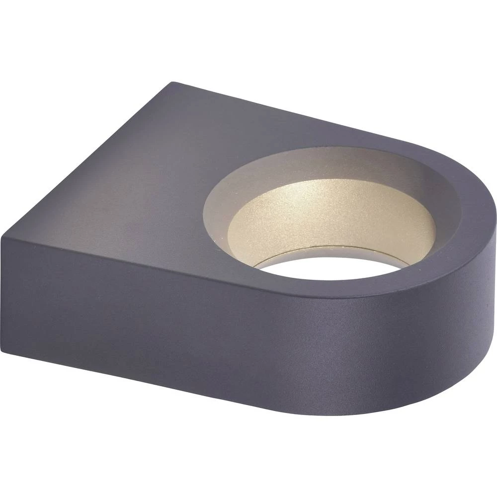 Paul Neuhaus Vanjska zidna svjetiljka 9659-13 Antracitna boja LED fiksno ugrađena slika