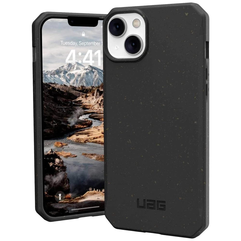 Urban Armor Gear Outback-BIO Pogodno za model mobilnog telefona: iPhone 14 Plus, crna Urban Armor Gear Outback-BIO case Apple iPhone 14 Plus crna slika