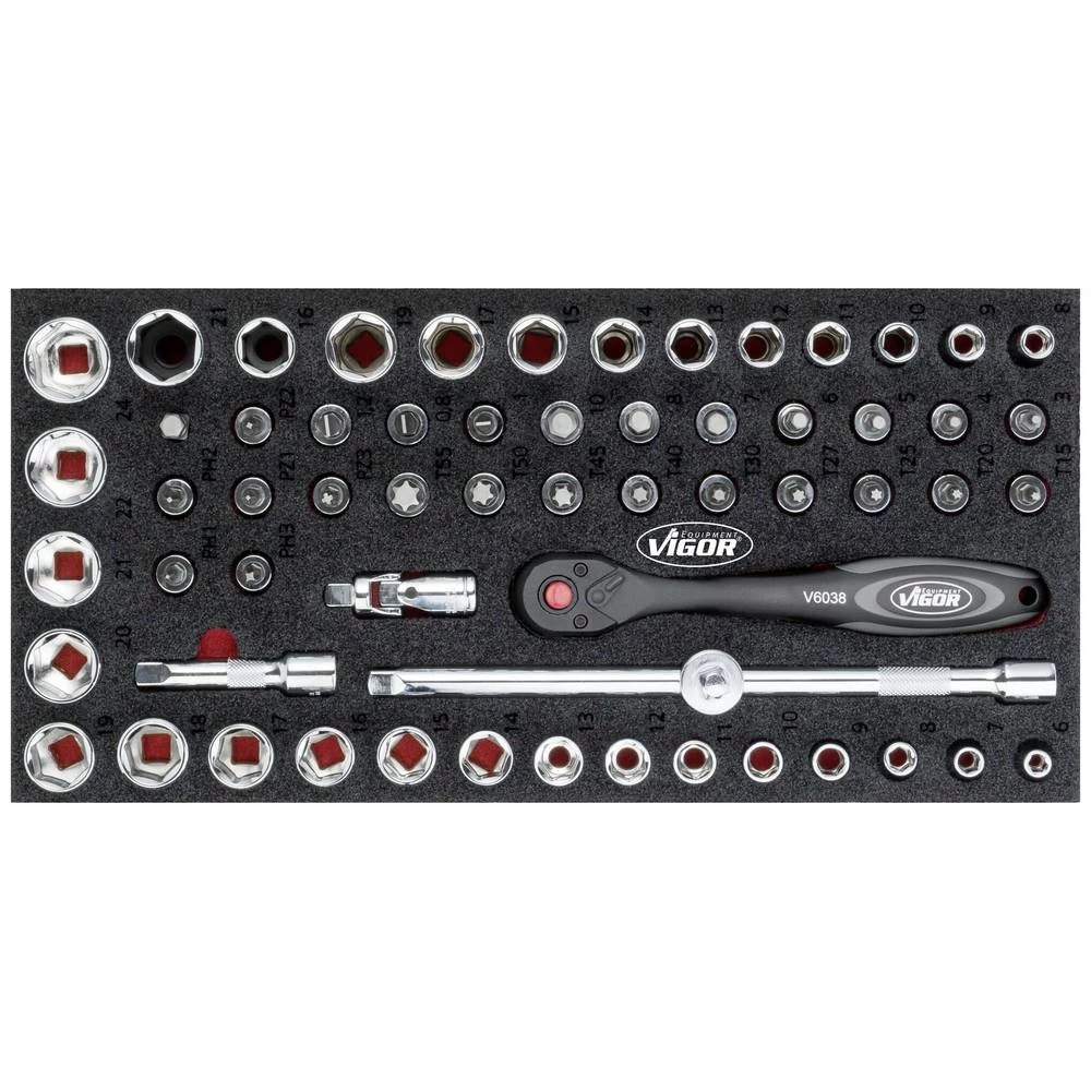 Vigor V4973 komplet nasadnih ključeva    V4973 slika