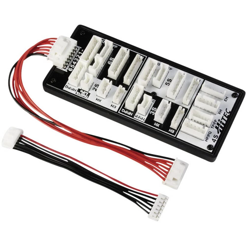 Ploča za LiPo djelitelj napona Izvedba punjača: XH Izvedba baterije: HP/PQ, EH/F, XH, EH Prikladno za baterije: 2 - 6 Hitec slika