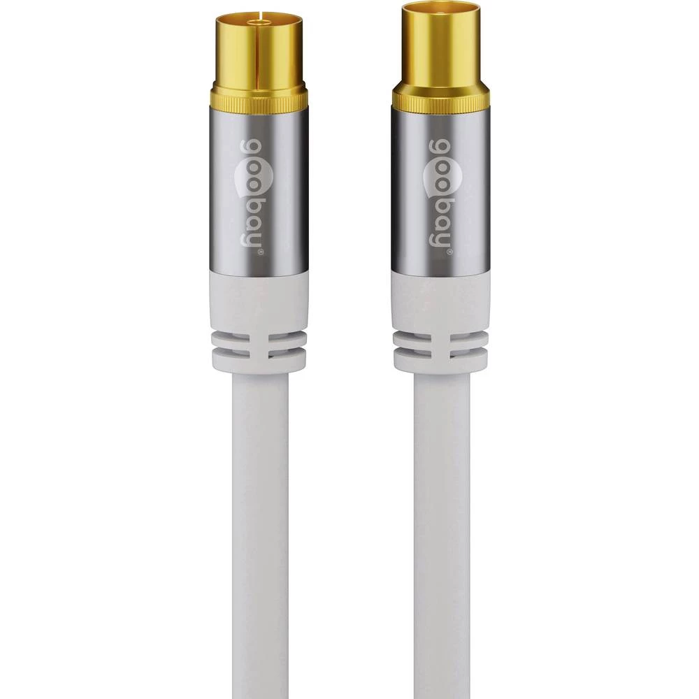 Antene Priključni kabel [1x 75 &Omega; antenski ženski konektor - 1x 75 &Omega; antenski muški konektor] 2.00 m 135 dB Fleksibil slika