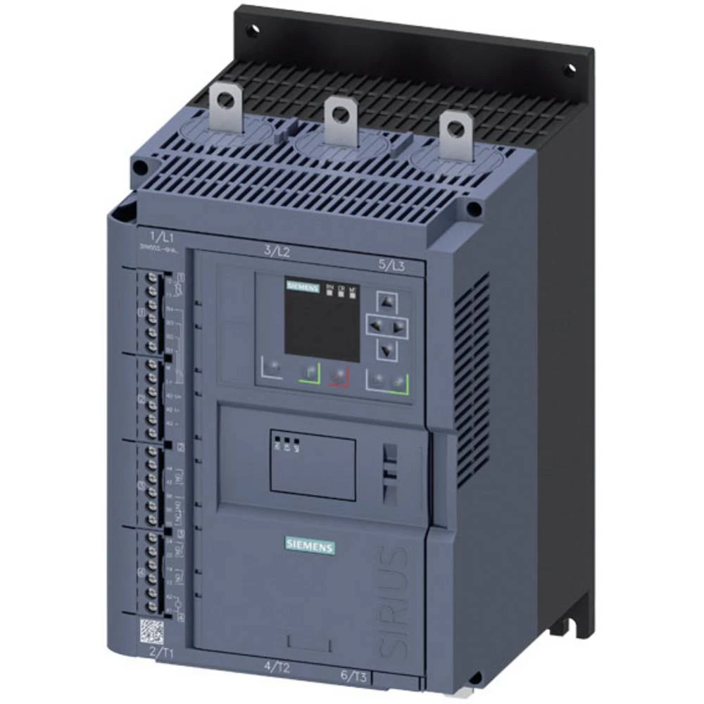 Siemens 3RW5534-6HA06 3RW55346HA06 mekani pokretač Snaga motora bei 400 V 55 kW Snaga motora kod 230 V 30 kW 200 V, 690 V Nazivna struja 113 A slika