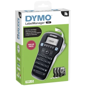 DYMO Labelmanager 160 Value Pack uređaj za označavanje Pogodno za trake (LOV): d1 12 mm, 9 mm, 6 mm slika