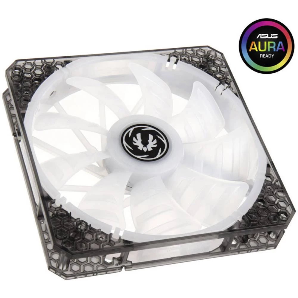 Ventilator za PC kućište Bitfenix Spectre Pro RGB Crna (prozirna), Bijela (transparentna) (Š x V x d) 140 x 140 x 25 mm slika