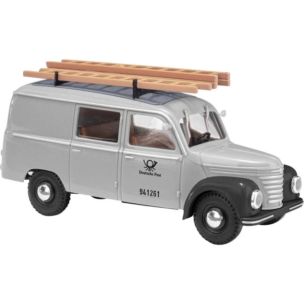 Busch 51283 h0 Framo Pola autobusa V901 / 2 Deutsche Post siva slika