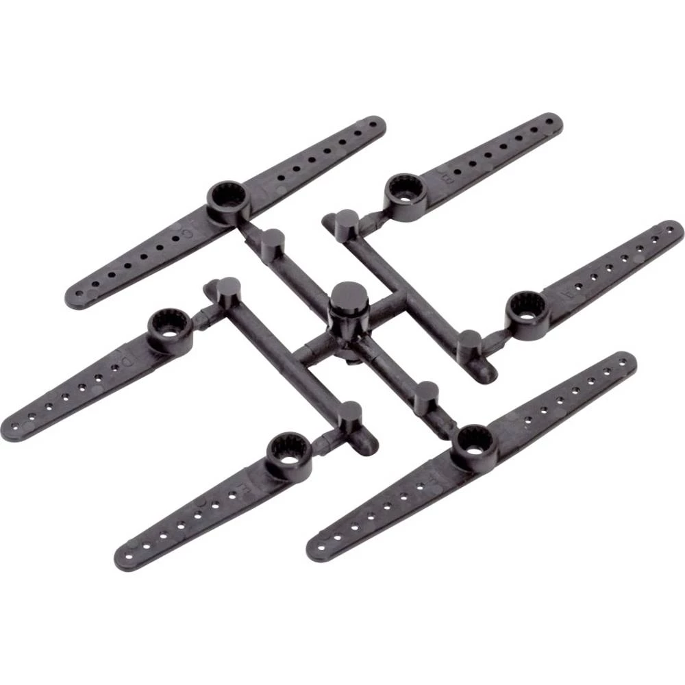 Set plastičnih servo ruka DU-BRO Prikladno za: Futaba servo poluga s vijencem, Hitec servo poluga s vijencem slika