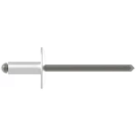 Gesipa 1454092 slijepa zakovica čelik aluminij 500 St.