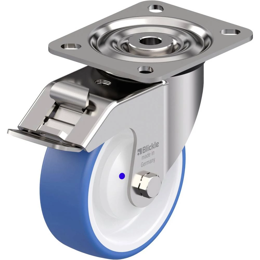 Blickle 937255 LX-POTHS 100XKA-FI okretni kotačič od nehrđajućeg čelika Promjer kotača: 100 mm Nosivost (maks.): 200 kg slika