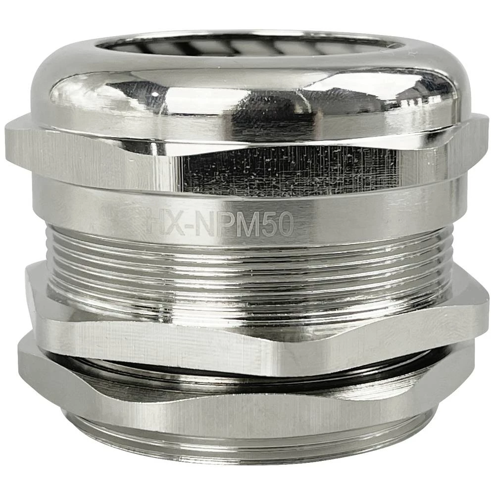 TRU COMPONENTS TC-10302856 kabelska uvodnica   M50 mesing (niklovani) metalna   1 St. slika