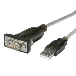 Roline USB 2.0, RS232 pretvarač [1x muški konektor USB 2.0 tipa a - 1x RS232-utikač] 12.02.1163 slika