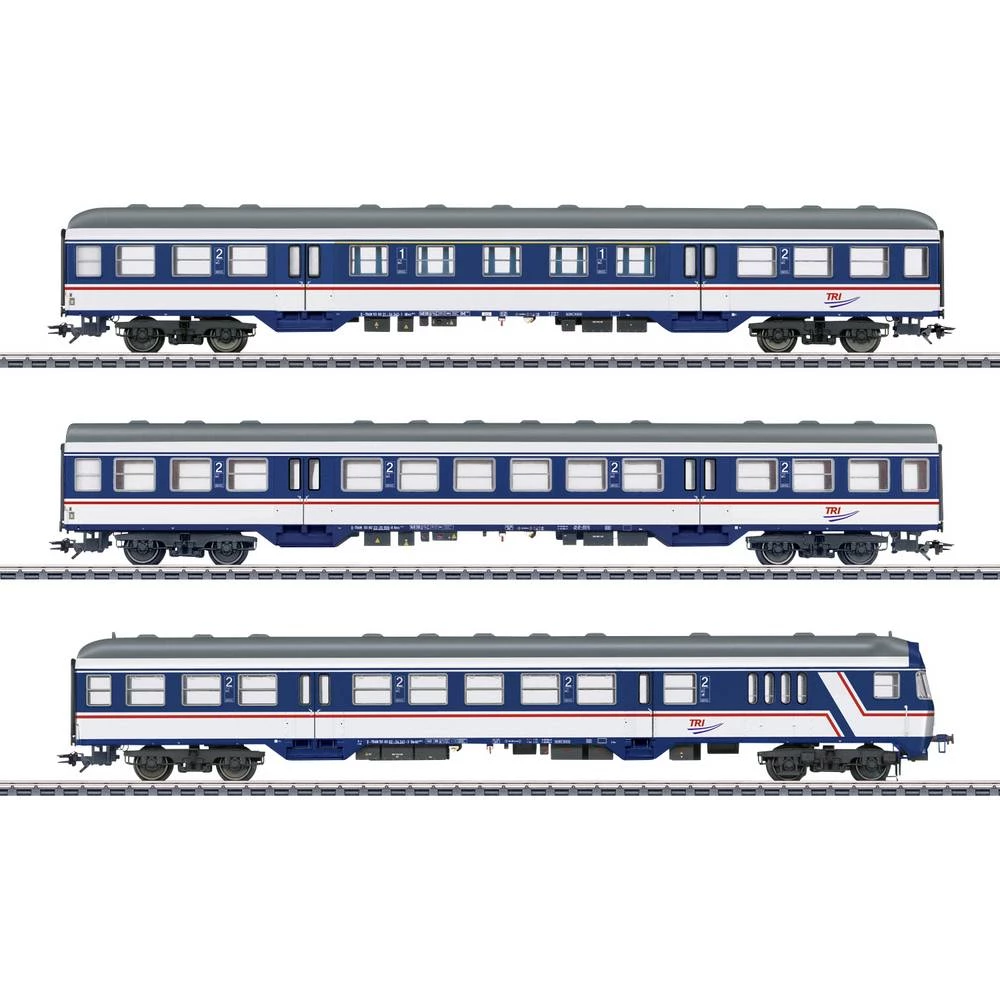 Märklin 43826 H0 set od 3 putnička vagona tvrtke Train Rental GmbH slika