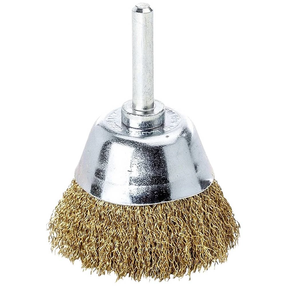 Lessmann Četka za čaše D.50mm osovina 6mm debljina žice 0,2mm MS 10500min-¹ LESSMANN  435542 1 St. slika