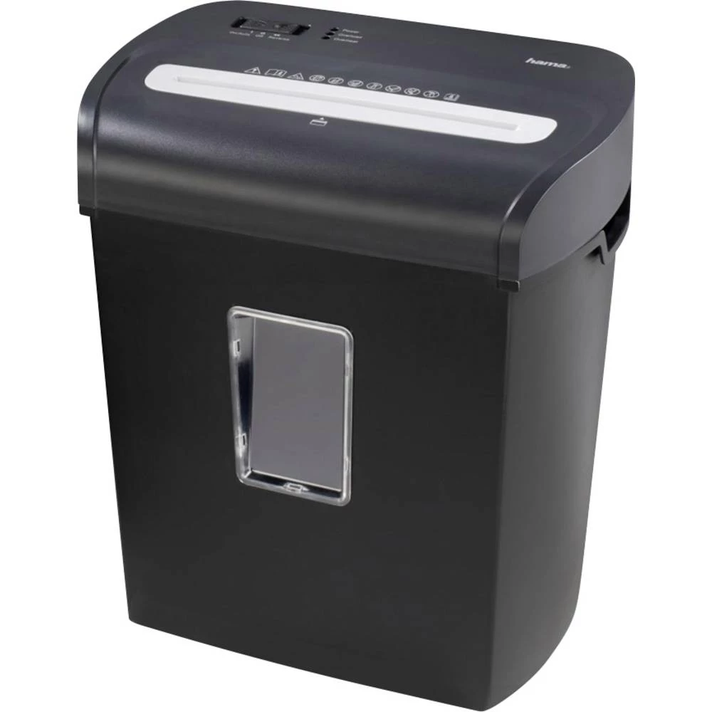 Hama Premium M8 uništavač dokumenata rezanje na trake 3 x 9 mm 20 l Broj stranica (maks.): 9 Razina sigurnosti (uništava slika