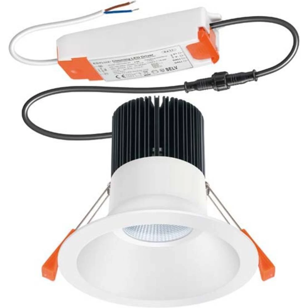ESYLUX IDLSTI28 #EO10304385 EO10304385 LED stropna svjetiljka ATT.CALC.EEK: LED Bijela Bijela slika