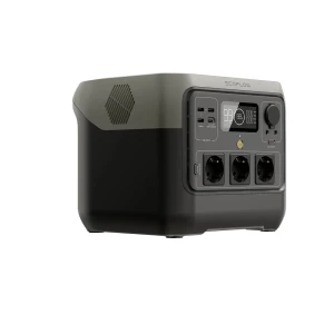 ECOFLOW River 2 Pro powerstation LiFePO 4 crna s regulatorom punjenja slika
