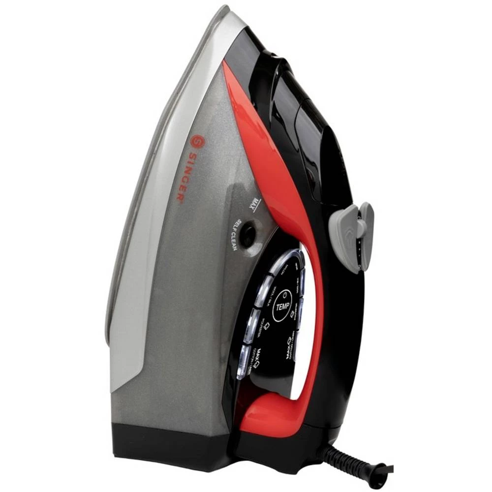 Singer Dampfbügeleisen STEAMLOGIC PLUS 7070 parno glačalo crvena, crna 3100 W slika