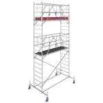 Krause 772046 FahrGerüst aluminij na roli mobilna Radna visina (maks.): 6.40 m srebrna 162 kg