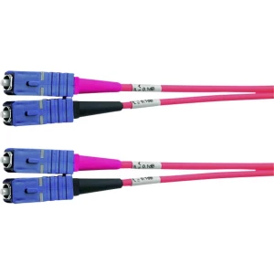 Staklena vlakna Svjetlovodi Priključni kabel [1x Muški konektor SC - 1x Muški konektor SC] 9/125 µ Singlemode OS2 2 m Tele slika