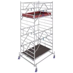 Krause 781031 FahrGerüst aluminij na roli mobilna Radna visina (maks.): 5.40 m srebrna 192.5 kg