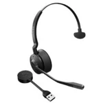Jabra Engage 55 telefon On Ear Headset DECT mono crna kontrola glasnoće, utišavanje mikrofona, mono