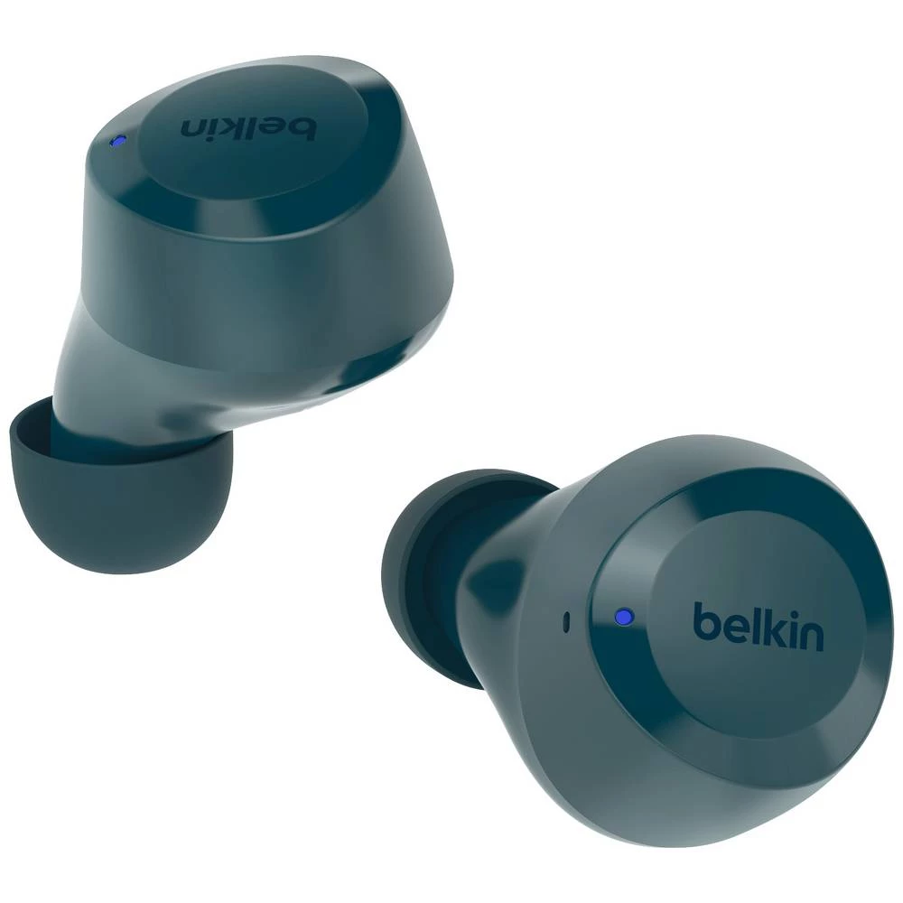 Belkin SoundForm Bolt In Ear Headset Bluetooth® zelena slušalice s mikrofonom, kutija za punjenje, otporne na znojenje slika