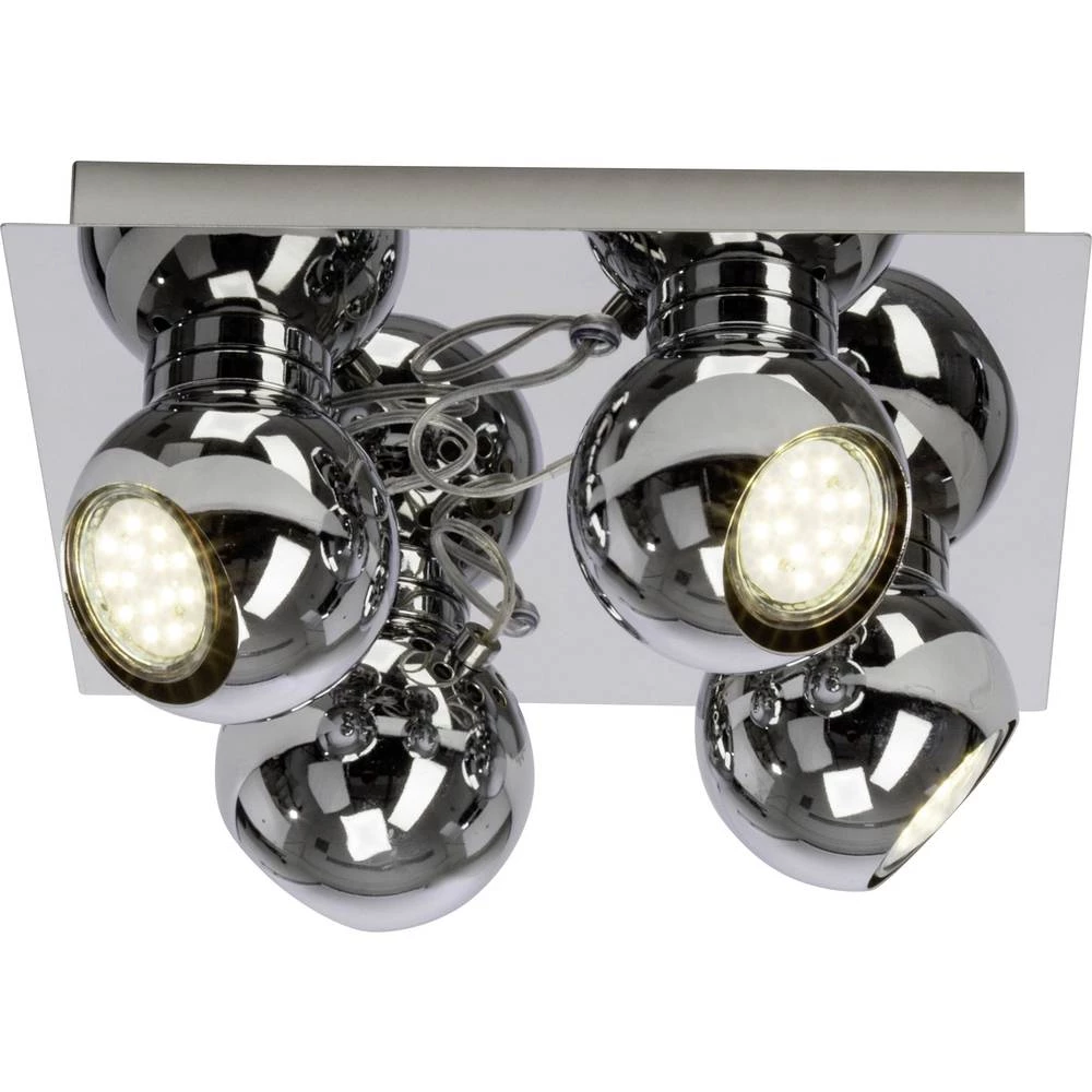 Stropni reflektor LED GU10 12 W Brilliant Magnito G21635/15 Krom boja slika