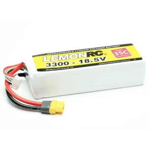 LemonRC lipo akumulatorski paket za modele 18.5 V 3300 mAh Broj ćelija: 5 35 C softcase XT60 slika