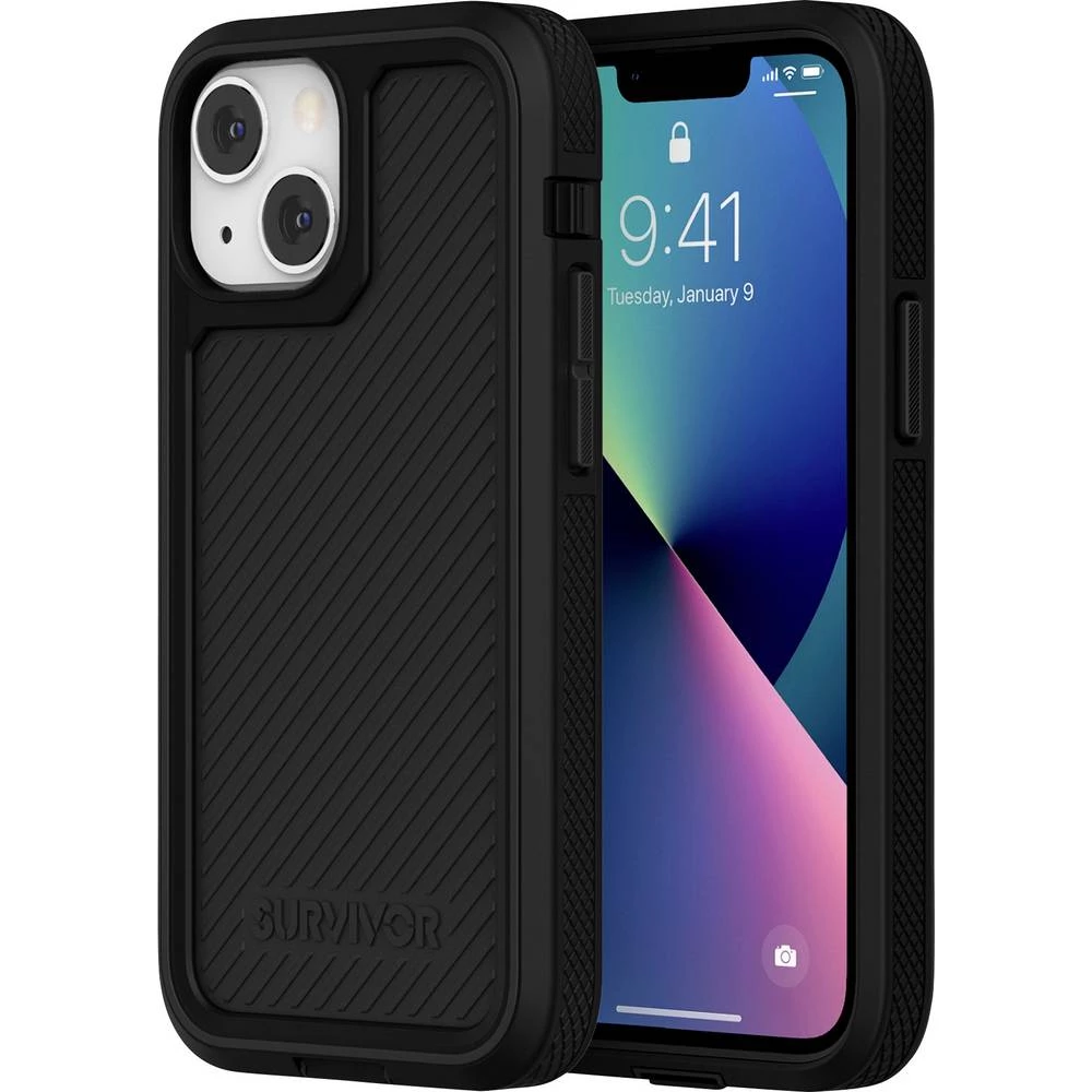 Griffin  Survivor All-Terrain Earth Case  stražnji poklopac za mobilni telefon  Apple  iPhone 13 Mini  crna slika
