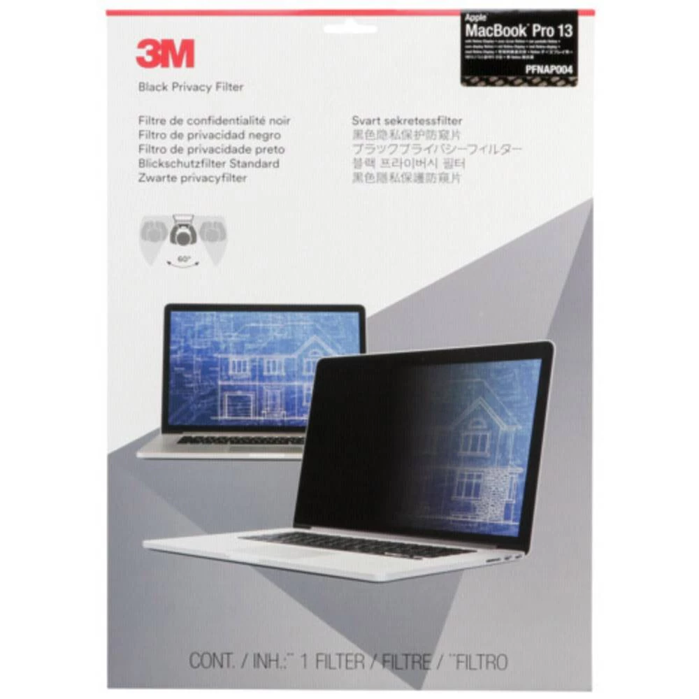 3M PFMR13 Folija za zaštitu zaslona 33 cm (13 ") Format slike: 16:10 7100077405 Pogodno za model: Apple MacBook Pro 13 cola slika