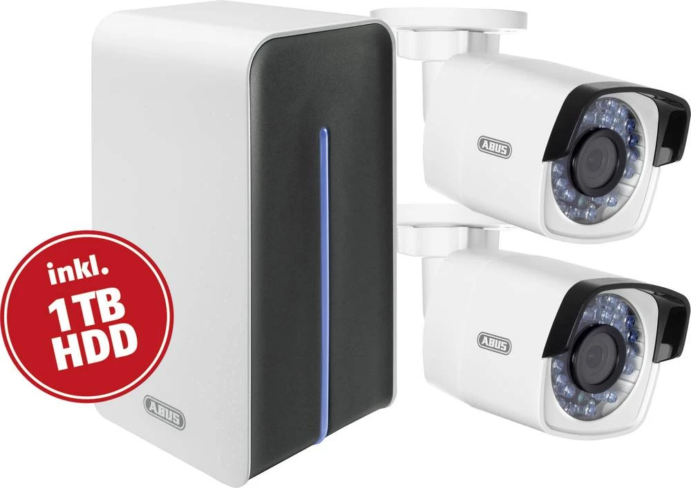 ABUS ABUS 4-kanalni Set sigurnosne kamere 1 TB zaVanjsko područje TVVR36520 slika
