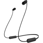 Bluetooth® Naglavne slušalice Sony WI-C200 U ušima Slušalice s mikrofonom, Kontrola glasnoće Crna