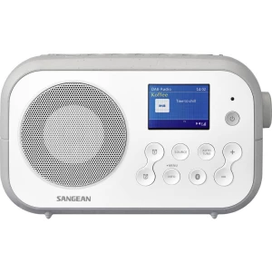 DAB+ (1012) Prijenosni radio Sangean Traveller-420 (DPR-42 W/G) Bluetooth, UKW Bijela, Siva slika